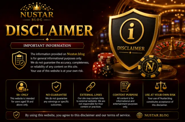 disclaimer nustar blog