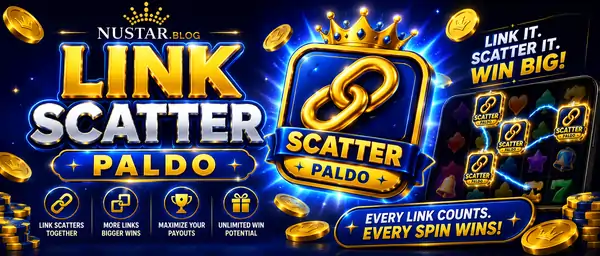 link scatter paldo blue background